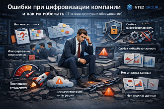 Ошибки при цифровизации компании и как их не допустить